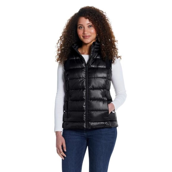 NEW Weatherproof Vintage Puffer Vest | Black - Picture 1 of 10